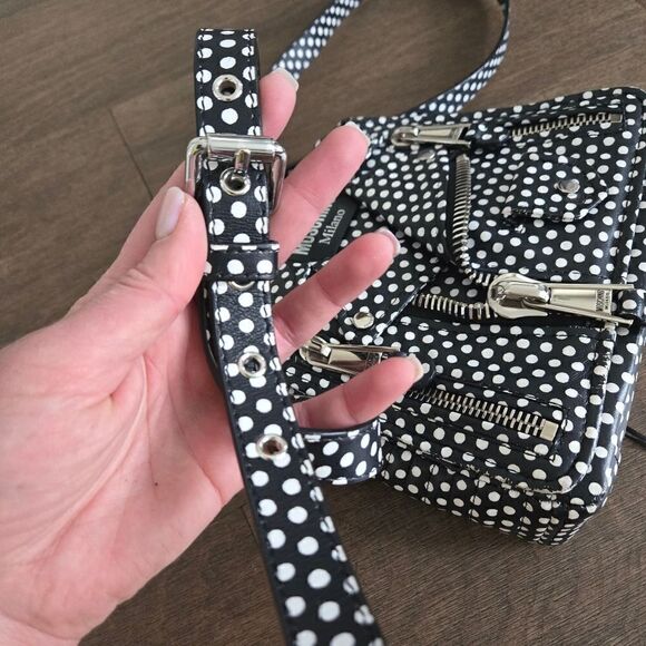 Moschino Couture Biker Bag Polka Dot - Picture 12 of 16